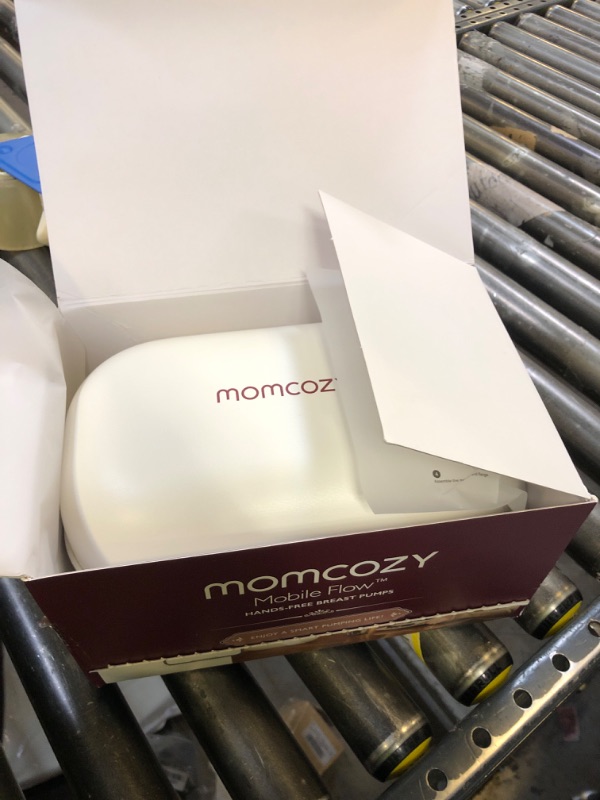 Photo 1 of Momcozy Breast Pump Hands Free Upgraded Mobile Flow | M9, App Discreet Control with Personalized Multi-Modes & 15 Levels, Wearable Breast Pump 24mm, 2 Pack Gray