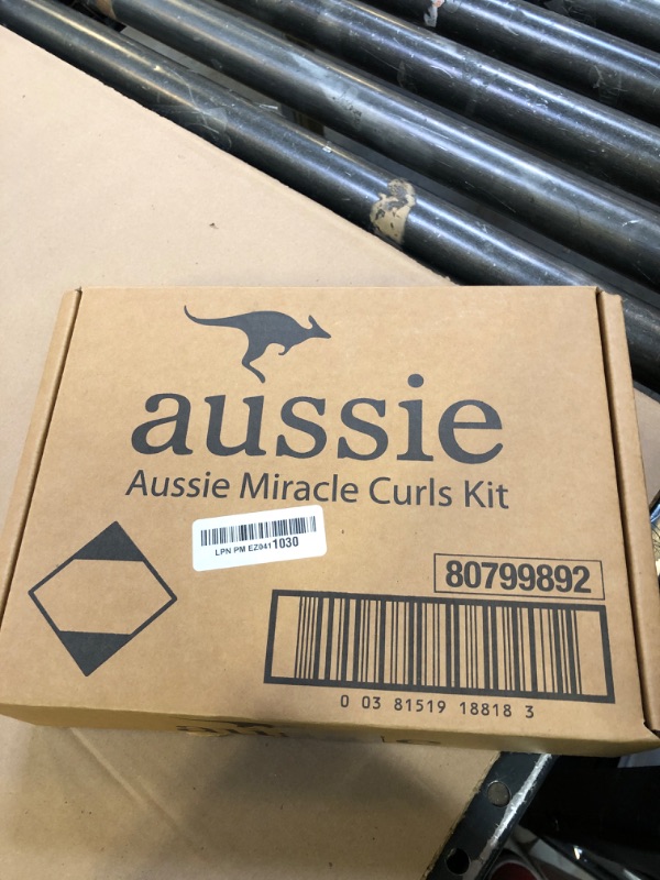 Photo 1 of Aussie Miracle Curls Set: Shampoo, Conditioner, Deep Hydration, Spray Gel, Detangling Milk, and Oil Hair Treatment, Curl Oil, Coconut & Jojoba, Frizz Control, 6 Pieces