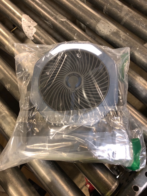 Photo 1 of Ausic Portable Misting Camping Fans, Max 35H Runtime, Outdoor Cooling Fan for Patios, 8 Inch Battery Operated Rechargeable Fans, Water Spray Fan with LED Light, Travel Beach Camp Essential