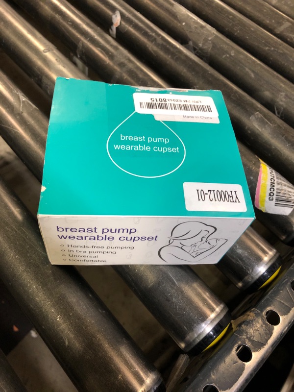 Photo 1 of Wearable Breast Pump Replacement Parts, Milk Collector Cup Accessories, Compatible with TSRETE S12 Kmaier S12, Include Duckbill Valve, 24mm Flange, Silicone Diaphragm, Linker