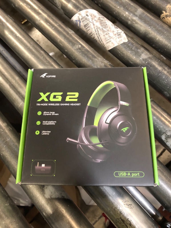 Photo 1 of Wireless Gaming Headset for XBOX Series X|S|One, PC, PS5, PS4, Mac, Switch, Gaming Headphones with 2.4GHz, Bluetooth 5.4, 40MM 3D Stereo Sound, 40H Battery, Retractable Noise Canceling Mic,3.5mm Wired