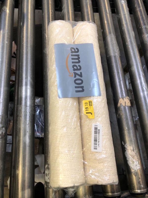 Photo 1 of SHENGOCASE Cat Tree Tower Accessories Replacement Post 17.7" L, Ø 3.15" Pole with M10 Bolt, DIY Cat Scratching Post Pole