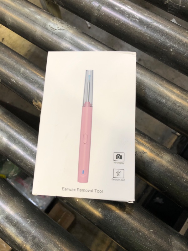 Photo 1 of Ear Wax Removal Tool, Ear Cleaner with Camera, 1296P HD Camera and 6 LED Lights, Ear Cleaning kit with 10 Ear Pick Tips, Ear Wax Removal Kit for iOS and Android(Light Pink)