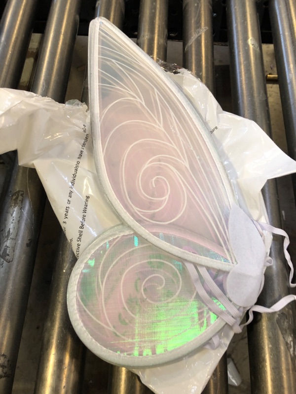 Photo 1 of two pack of white fairy wings