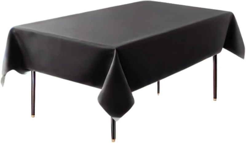Photo 1 of Tablecloth Wrinkle Resistant Waterproof Soft Fabric Cover For Rectangle Tables