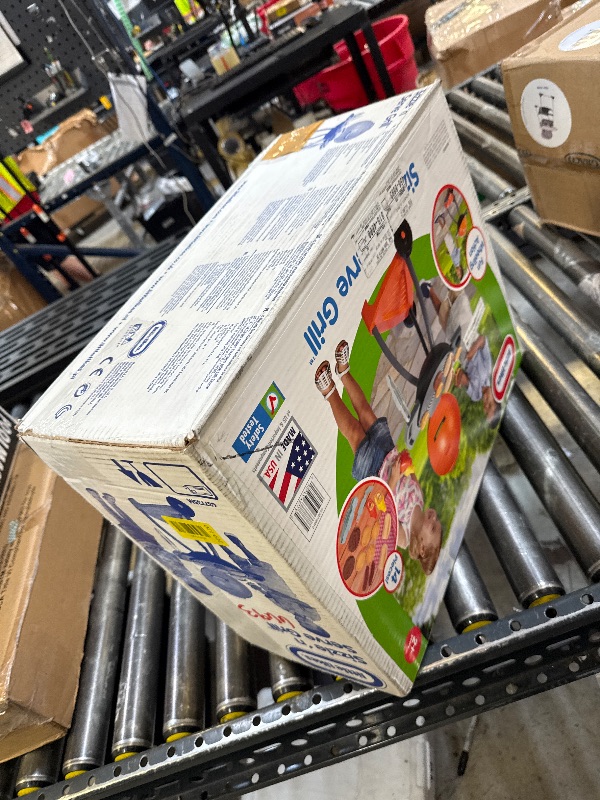 Photo 1 of Little Tikes Sizzle and Serve Grill Kitchen Playsets Multi, 19.50''L x 15.00''W x 24.00''H