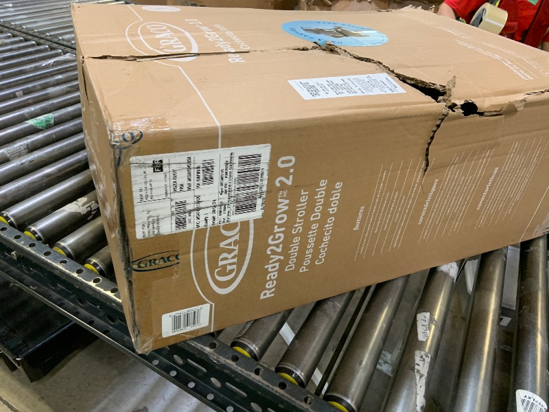 Photo 1 of Graco Ready2Grow 2.0 Double Stroller Features Bench Seat and Standing Platform Options, Rafa