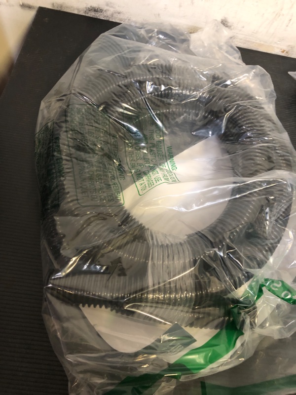 Photo 1 of POWERTEC 70356 10 ft. Vacuum Hose Dust Collection Kit for Woodworking Power Tools, Wet/Dry Work Shop Vacuums, Miter Saw and Table Saw