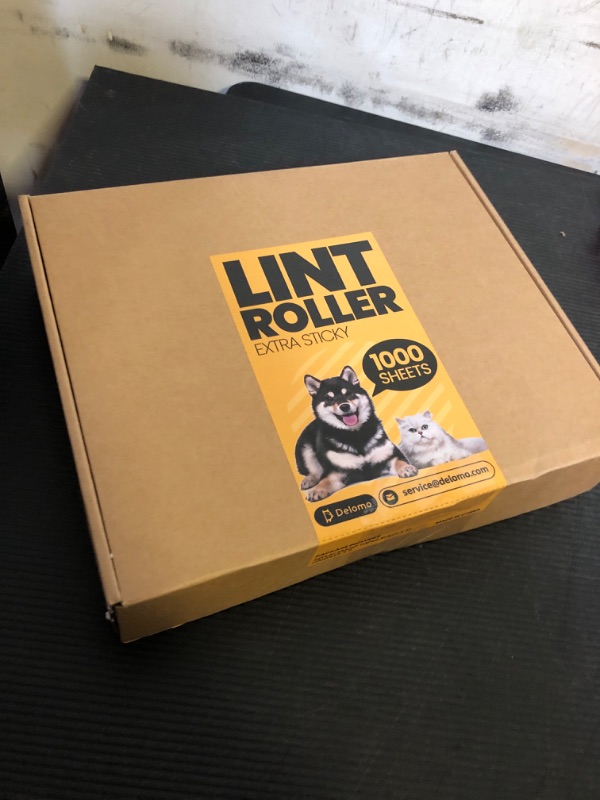 Photo 1 of DELOMO Lint Rollers for Pet Hair Extra Sticky: Dog Cat Hair Remover - Mega Value Set of 1,000 Sheets (5 Rollers + 5 Refills) - Pet Lint Roller for Clothes/Couch/Furniture/Car - Keep Your Home Tidy