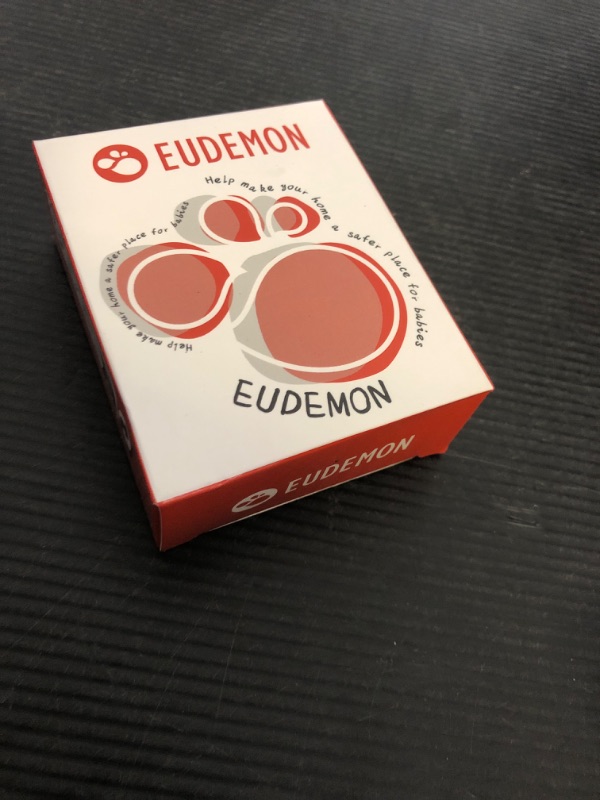 Photo 1 of EUDEMON 1 Pack Updated Child Proof Refrigerator/Fridge/Freezer Door Lock Apply to Max 1"(25mm) Sealing Strip for Toddlers and Kids, no Tools Need or Drill (White)