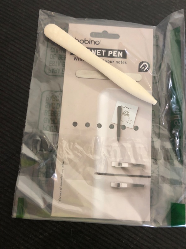 Photo 1 of Bobino | Magnet Pen | Refrigerator Pen | Magnetic | White