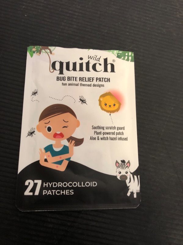Photo 1 of Quitch Mosquito Bite Relief Safari Animal Patches, Bug Bite Anti Itch Cream Alternative for Kids and Baby, Insect Bite Relief, After Bite Relief, Travel Essential for Summer Camp, Cruise and Outdoors