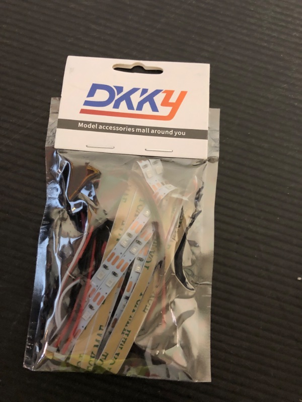 Photo 1 of DKKY LED Strip Colored Light Strip for RC Fixed/Fyling Wing Airplane & Drone & RC Model Car/Truck (Green)