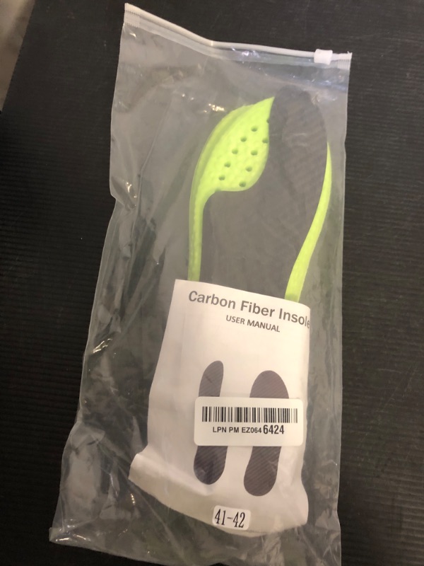 Photo 1 of Morton's Extension Orthotic Rigid Carbon Fiber Insole Insert for Men Women for Morton's Toe Turf Toe Hallux Rigidus Arthritis Limitus (1 Pc, 10.05” / 255mm - Men's 8 / Women's Size 9)