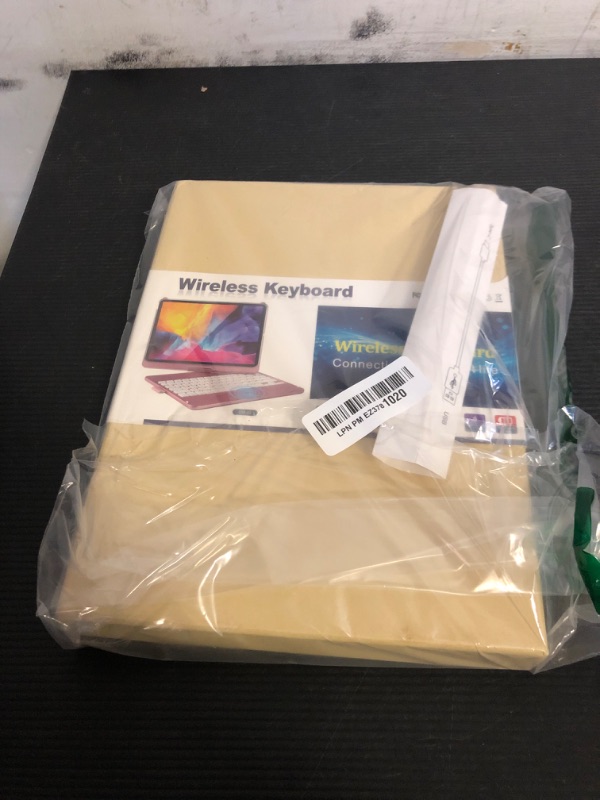Photo 1 of TQQ Touch iPad (A16) 11th Generation Case with Keyboard (11", 2025) & 10th Gen (10.9", 2022) - 360° Rotatable, Thin & Light, Multi-Touch Trackpad for iPad (A16) 11th/10th Gen (Dark Pink)