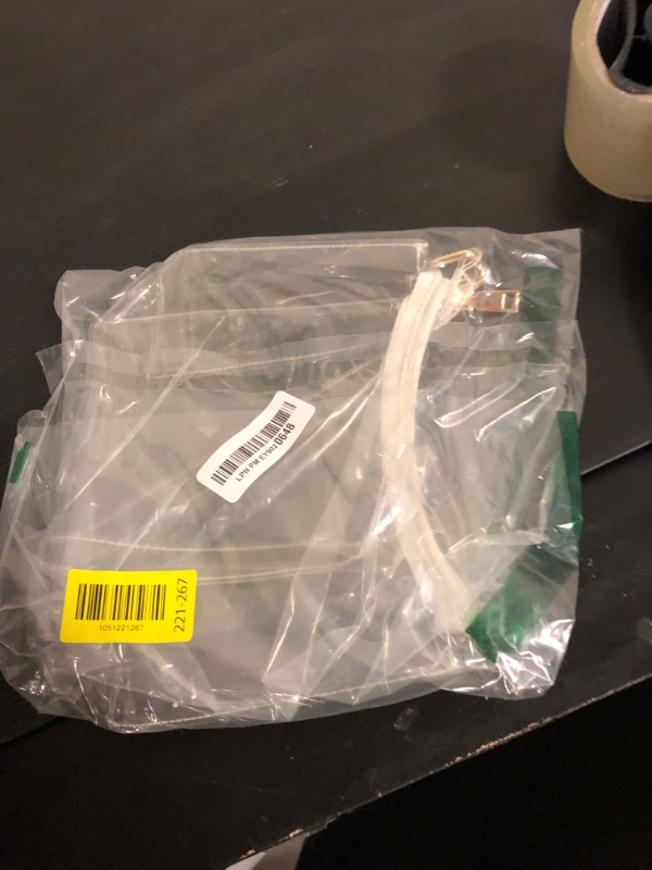 Photo 1 of Ginogento Clear Bag for Stadium Events,Clear Bag Purse for women Crossbody Transparent for Concerts,Festivals,Sport Events