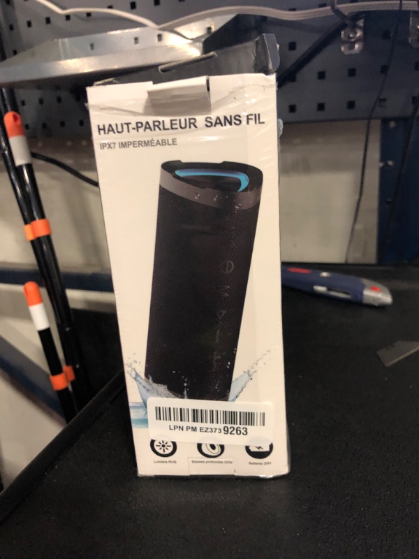 Photo 1 of Vanzon Bluetooth Speakers, V40 Wireless Portable Bluetooth Speaker with IPX7 Waterproof, 24H Playtime, 24W Stereo Sound and TWS Dual Pairing, Suitable for Home/Party/Outdoor/Beach