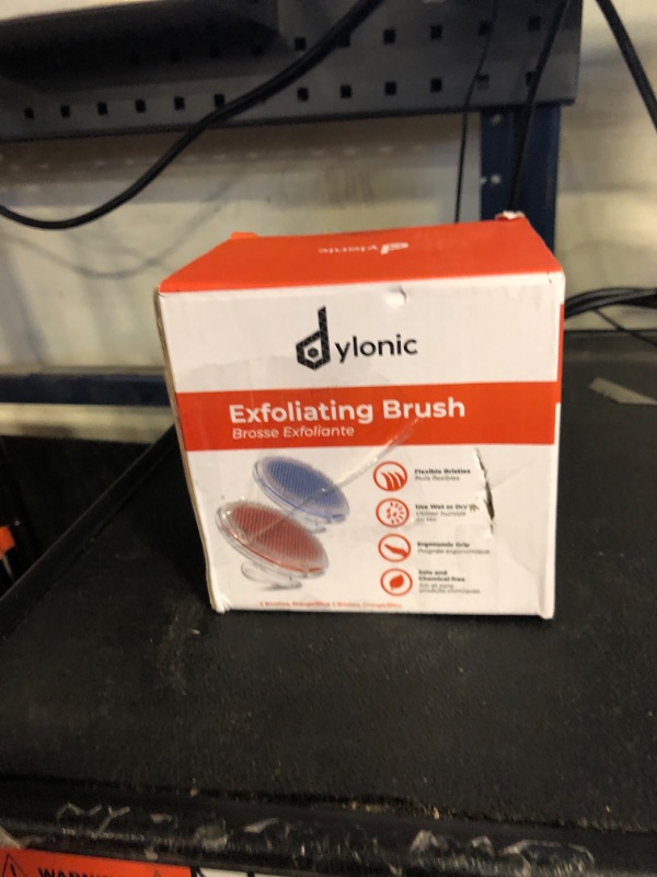 Photo 1 of Dylonic Exfoliating Body Scrub Razor Bump Brush, Ingrown Hairs Solution Pads - After Waxing Skin Care Exfoliator for Body Shaving Irritation, Strawberry Legs, Armpit, Bikini Body Exfoliator Scrubber