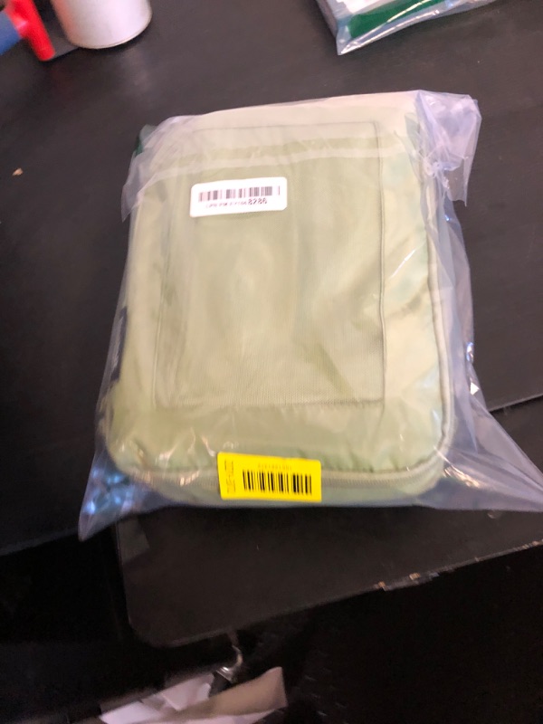 Photo 1 of BAGAIL 4 Set/6 Set/8 Set Compression Packing Cubes Travel Accessories Expandable Packing Organizers (Square Mesh, 06-Matcha Green)