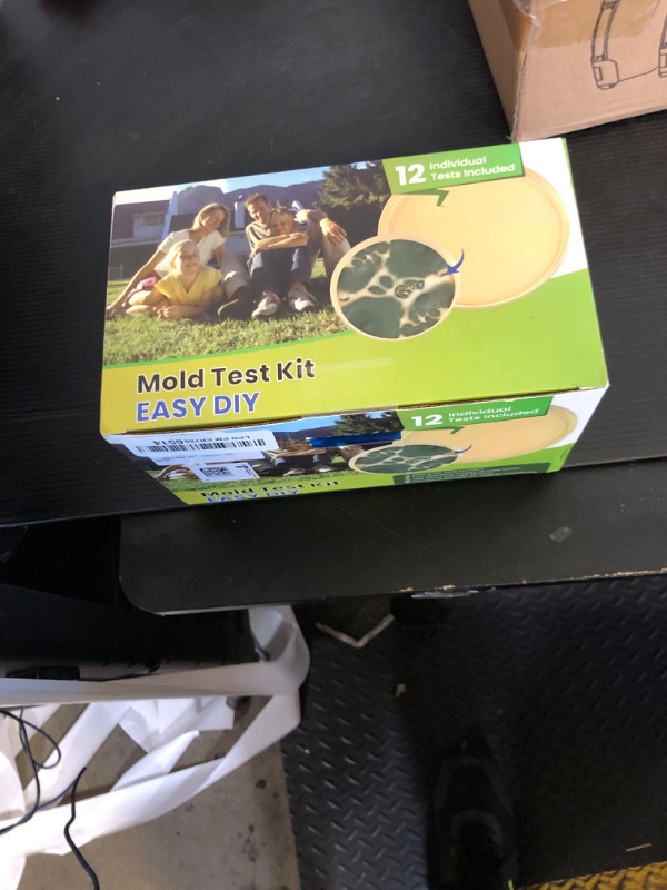 Photo 1 of Mold Test Kit for Home - 12 Detection Tests,Mold Test Kit for Indoor Air and Household Surface Detection, Includes Detailed Mold Identification Guide and Free Lab Analysis