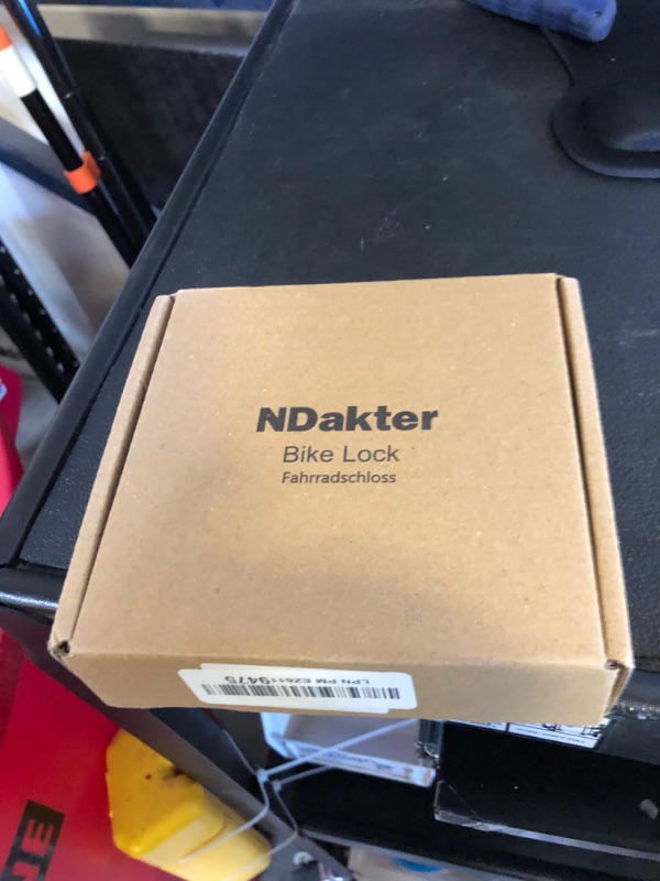 Photo 1 of NDakter Bike Chain Lock, 5 Digit Combination Heavy Duty Anti Theft Bicycle Chain Lock, 3.2/4.27/5Ft Long Security Resettable Bike Locks for Bike, Bicycle, Scooter, Motorcycle, Door, Gate, Fence