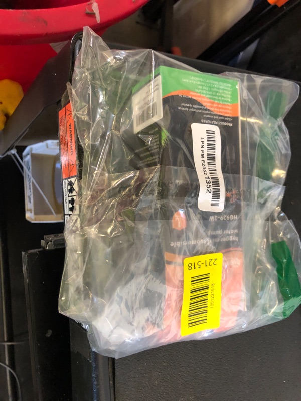 Photo 1 of hygger Ultra Quiet 53GPH (200L/H, 3W) Submersible Mini Water Pump Comes with 2 Nozzles, for Aquariums, Fish Tank, Fountain, Hydroponics, Max Lift Height 1.7ft ,120V/60HZ, Power Cord 6ft