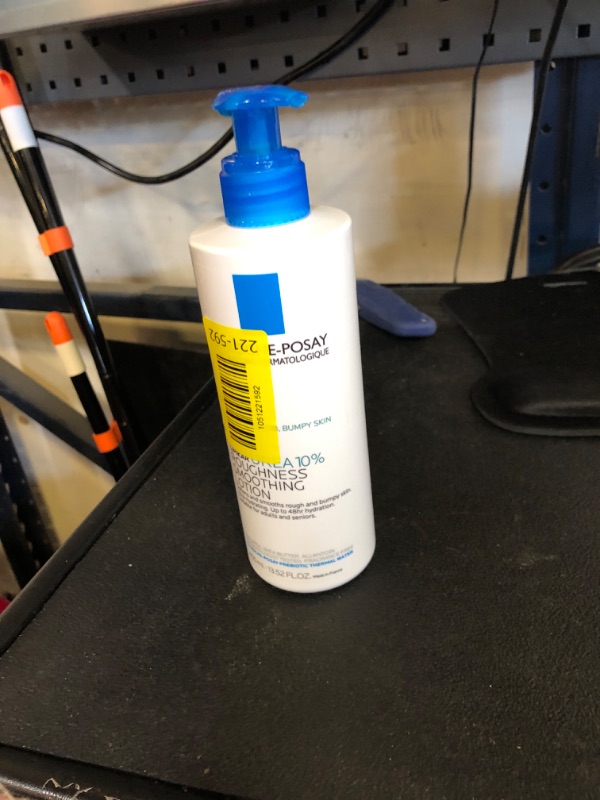 Photo 1 of La Roche-Posay Lipikar Urea 10% Roughness Smoothing Lotion, Body Lotion For Dry Skin With 10% Urea + Shea Butter + Allantoin, Rough And Bumpy Skin Lotion, Softens & Smooths Skin With 1 Application