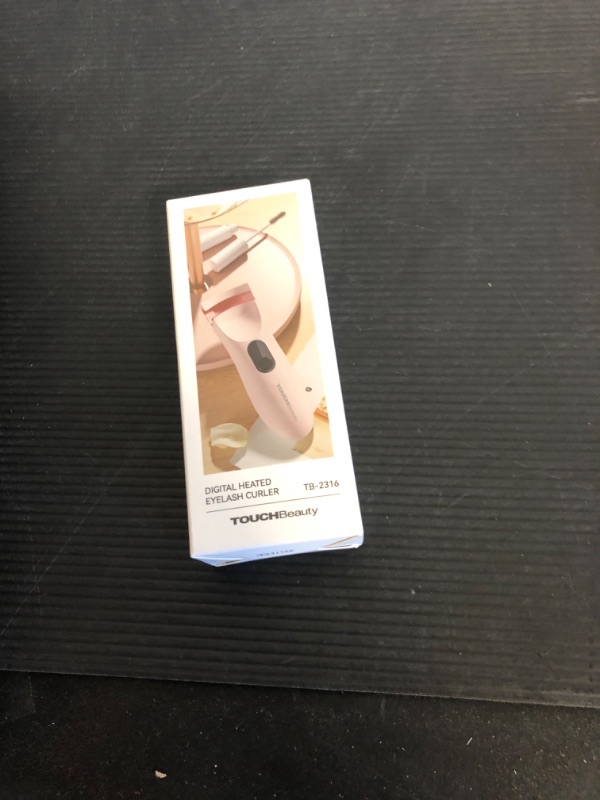 Photo 1 of TOUCHBeauty Rechargeable Heated Eyelash Curler with LED Display, Featuring 3-Level Adjustable Temperature for a Natural, Long-Lasting Curl (Up to 24 Hours) AG-2316-Pink