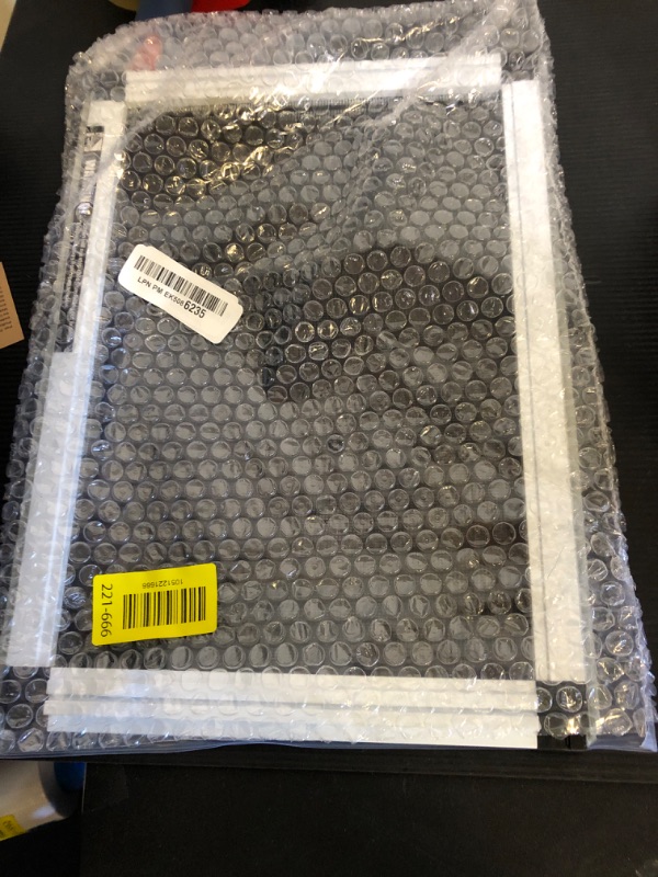 Photo 1 of Yoochee Expandable Window Screen, 2 Pack Adjustable Window Screen (10" H x 14.3" - 25" W) - Extra Small Replacement Window Screens with Frame, Durable Replacement Screen for Window