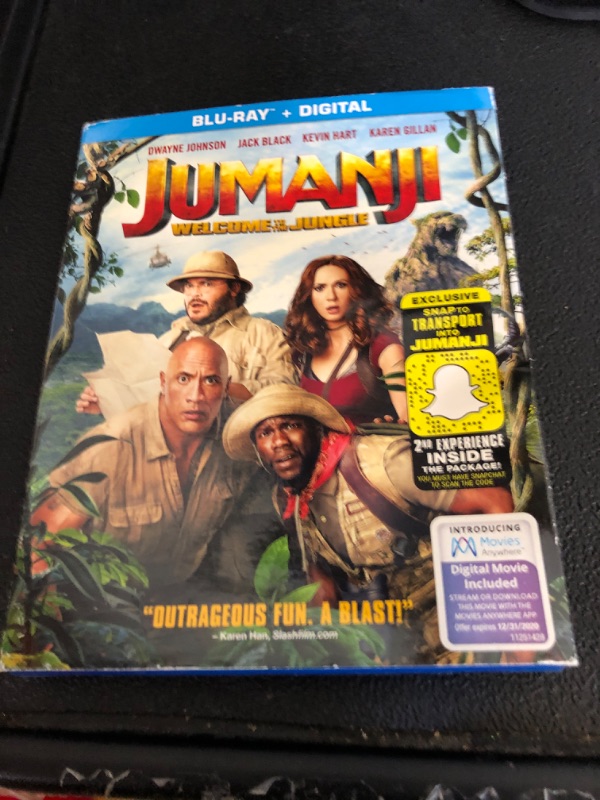 Photo 1 of Jumanji: Welcome to the Jungle [Blu-ray]