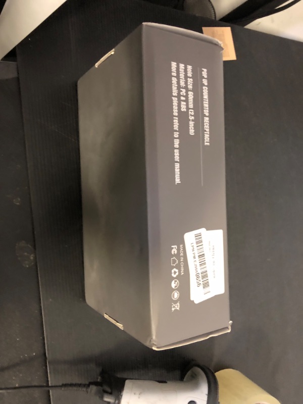 Photo 1 of 2.5 inch Hole Pop up Outlet for Countertop,20W USB C,4 USB Ports,4 Outlets 15Amp Tamper Resistant Receptacle Flush Mount,Space Saver Recessed Outlet,1875W,ETL Listed