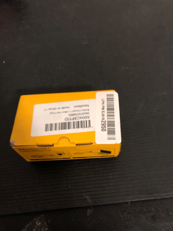 Photo 1 of Battery Charger Compatible with DeWALT 20V Battery: Ecarke Power Satation with USB Wall Charging Adapter - Power Inverter 65W Portable Charger Adapter