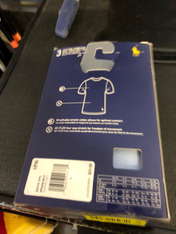 Photo 1 of POLO RALPH LAUREN Boys' Multi-Pack Short Sleeve Undershirt, Blue 3-Pack