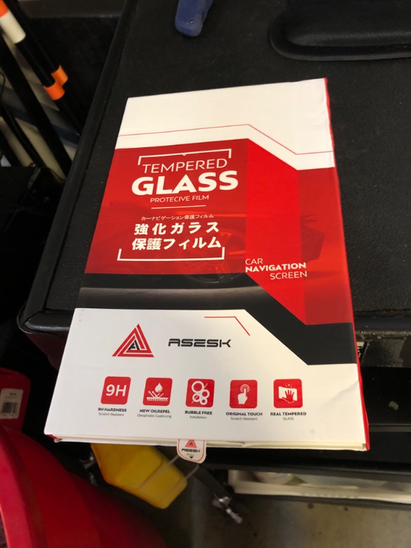Photo 1 of ASZSK For 2022~2025 Volkswagen Taos 8 Inch Glossy Screen Protector - [More Clear& Smooth] - Mil-Grade 9H+ Tempered Glass - Touchscreen *1 + Dash*1