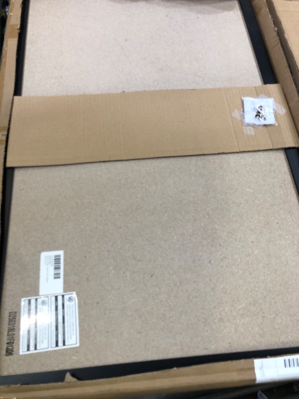 Photo 1 of U Brands Cork Bulletin Board, 24'' x 36'', Black Wood Frame