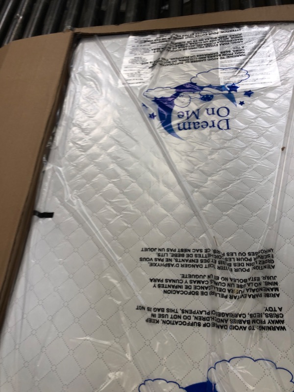 Photo 1 of Tiankehan Dual-Sided Crib Mattress & Toddler Mattress – 52" x 27.6" x 5",100% Knitted Fabric, Moisture Absorbent & Breathable, Fits Standard Full-Size Cribs & Toddler Beds