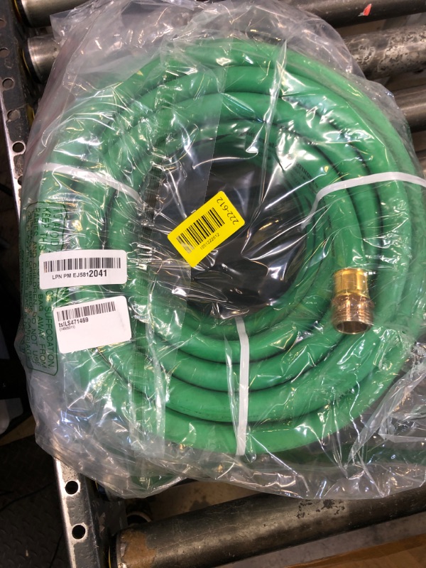 Photo 1 of Continental Pathfinder ECO Green Garden Hose 5/8in Inside Diameter x 50ft Length Male x Female Garden Hose Thread Eco Brass Fittings