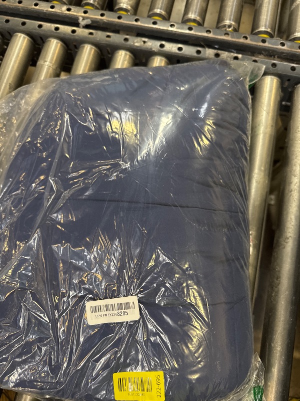 Photo 1 of yescool King Size Weighted Blanket for Adults (20 lbs, 80” x 87”, Blue) Cooling Heavy Blanket for Sleeping Perfect for 190-210 lbs, Breathable Blanket for Adults & Couple All Season, Machine Washable