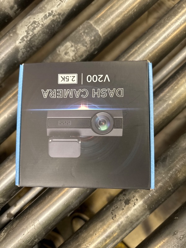 Photo 1 of Dash Cam, 2.5K Dash Camera for Cars, V200 WiFi Dash Cam Front, Wireless Dashcam with App, WDR Night Vision, G-Sensor Dashcams for Cars, 24H Parking Mode, Loop Recording, Support 256GB Max