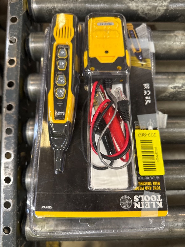 Photo 1 of Klein Tools VDV500-820 Wire Tracer Tone Generator and Probe Kit Continuity Tester for Ethernet, Telephone, Speaker, Coax, Video, and Data Cables, RJ45, RJ11, RJ12