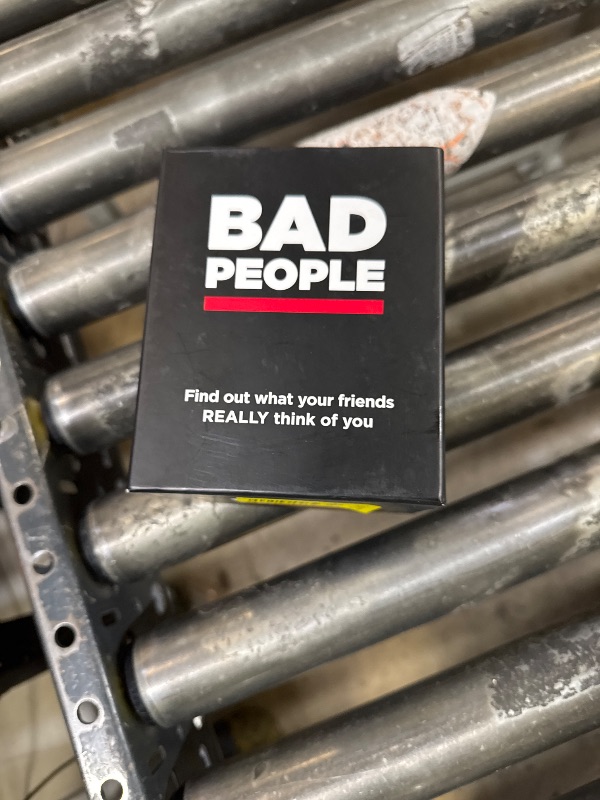 Photo 1 of BAD PEOPLE Party Game - Find Out What Your Friends Really Think of You - Hilarious Adult Card Game for Fun Parties and Board Games Night with Your Group