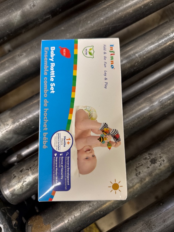 Photo 1 of Infinno Baby Wrist Rattle Socks and Foot Finder Set, Perfect Baby Toys for 0-12 Months Newborn Boys and Girls As Shower Gifts, Garden Bug Series