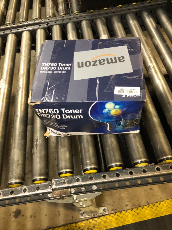 Photo 1 of WEAREC TN760 Toner Cartridge and DR730 Drum Unit Replacement for Brother TN-760 TN730 DR730 DR 730 Work with DCP-L2550DW HL-L2350DW HL-L2390DW HL-L2395DW Printer (2 Toners, 1 Drum Unit, 3Pack)