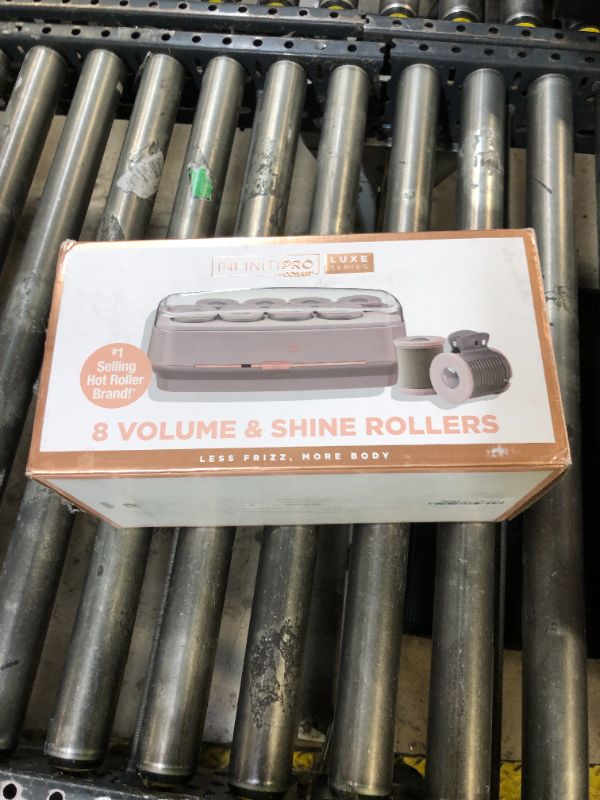 Photo 1 of INFINITIPRO by CONAIR Luxe Series 2” Hot Roller Set 8 Volume & Shine Roller