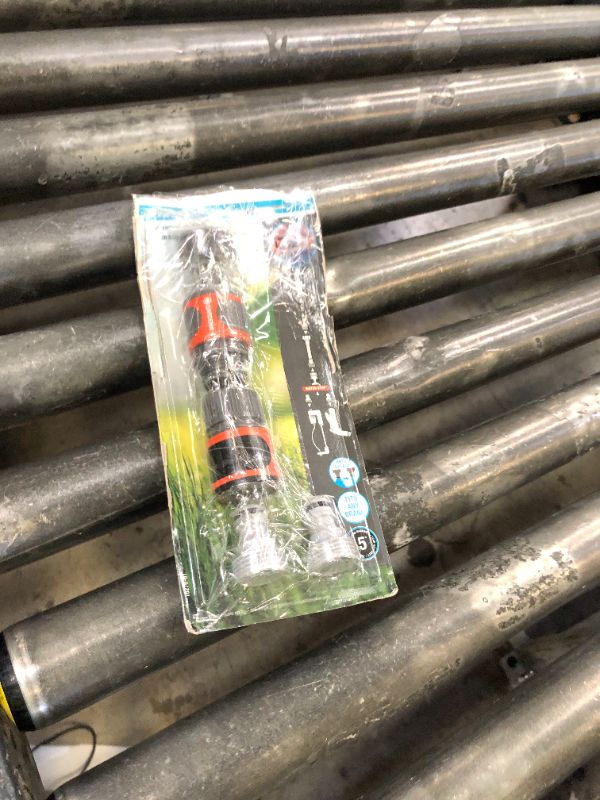 Photo 1 of GARDENA (18270-81) 5-Piece Quick Connect Hose Fittings: Garden Hose Quick Connect Kit for 5/8 Inch or 1/2 Inch Hose - Quickly Connect Garden Hoses, Sprinklers, Spray Nozzles, and Accessories.