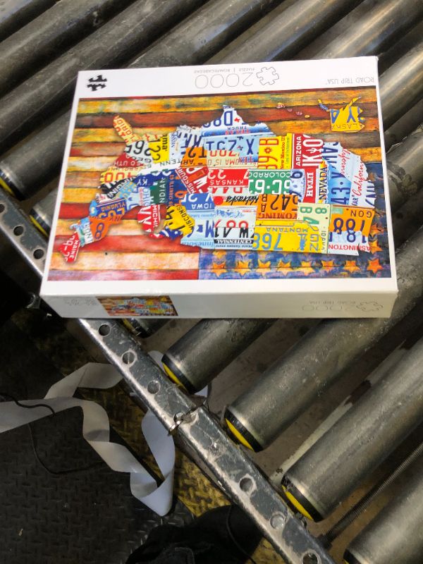 Photo 1 of Buffalo Games - David Bowman - Road Trip USA - 2000 Piece Jigsaw Puzzle for Adults Challenging Puzzle Perfect for Game Nights - Finished Size is 38.50 x 26.50