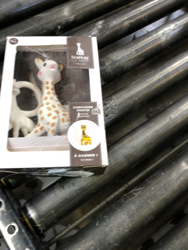 Photo 1 of Sophie la girafe, Award Set | Includes Sophie la girafe, a Sophie la girafe Mini Teether & Photo Instructions | Handcrafted for 60 Years in France | Natural Rubber | Designed for Teething Babies