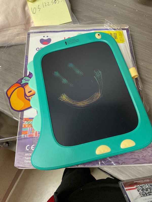 Photo 1 of ORSEN 8.5 Inch LCD Doodle Board Tablet Toy - Green Dinosaur Drawing Pad for Kids 2-6 Years Old - Christmas and Birthday Gifts