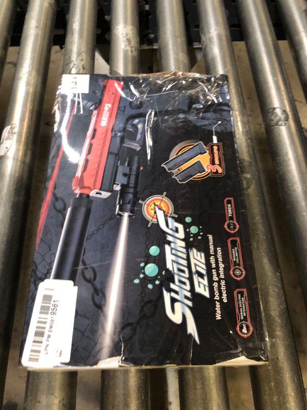 Photo 1 of Electric  - Splat Pistol with Manual-Automatic Dual Mode, Orby with Linked Shooting Effect, Splatter for Ages 16 Years Old and up and Adults,Blue and Black