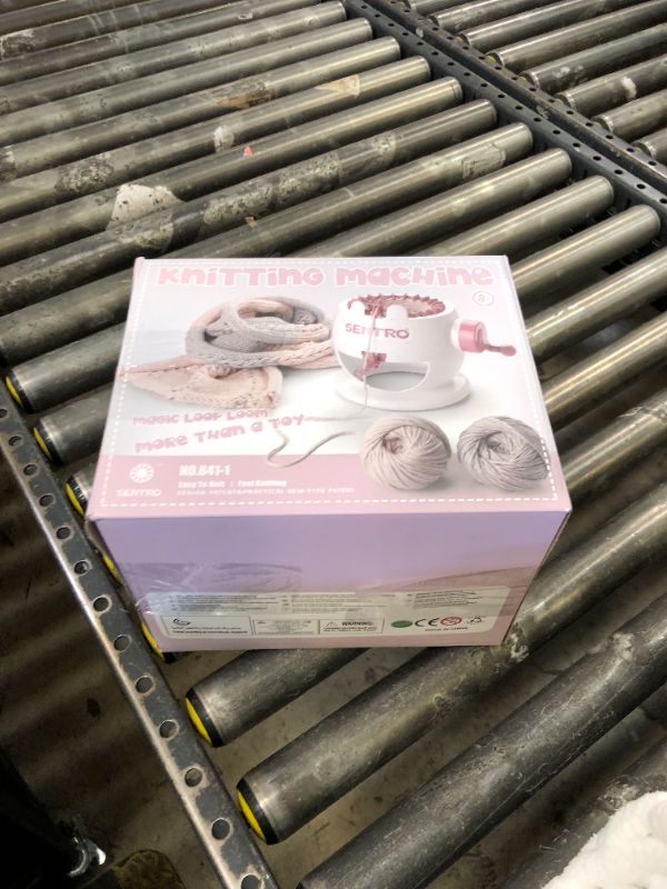 Photo 1 of FYGAIN SENTRO Knitting Machine, 22 Needles Knitting Crochet Machines Kit for Sock/Hat/Pumpkin